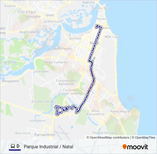 D Bus Line Map