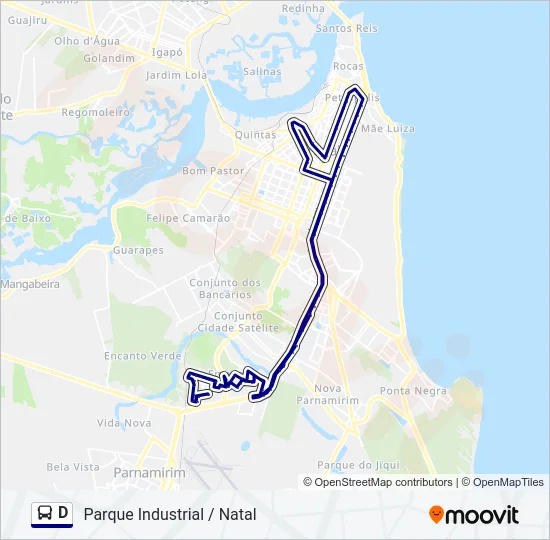 D Bus Line Map