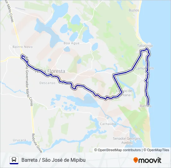 OPCIONAL 1.E2.50 Bus Line Map