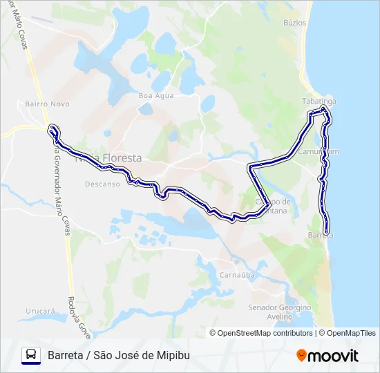 OPCIONAL 1.E2.50 Bus Line Map