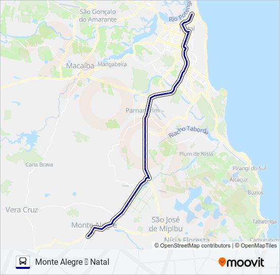 Mapa de OPCIONAL 1.E2.1 de autobús