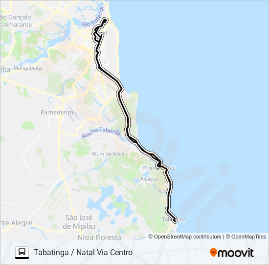 OPCIONAL 1.E2.6 bus Line Map