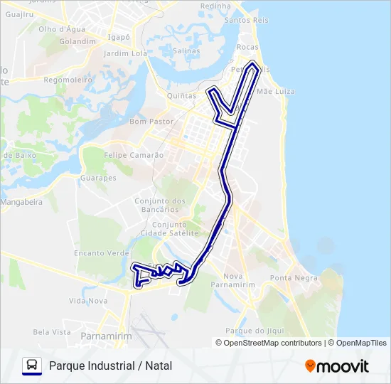 OPCIONAL D Bus Line Map