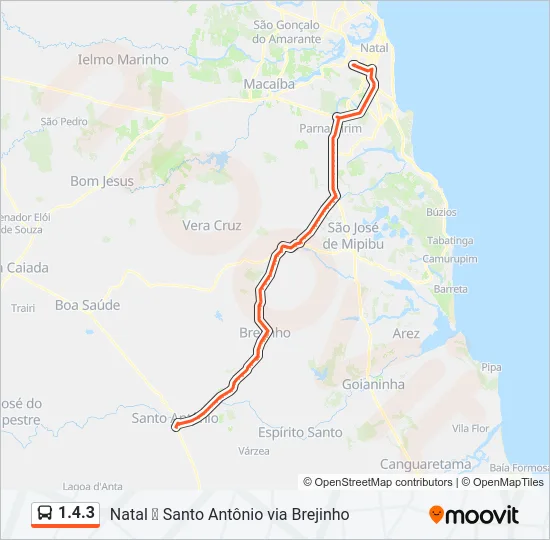 1.4.3 Bus Line Map