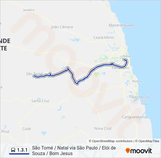 1.3.1 Bus Line Map