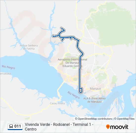 011 Bus Line Map