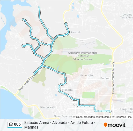 006 Bus Line Map