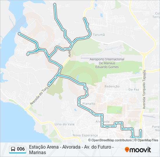 006 bus Line Map