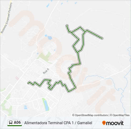 A06 Bus Line Map
