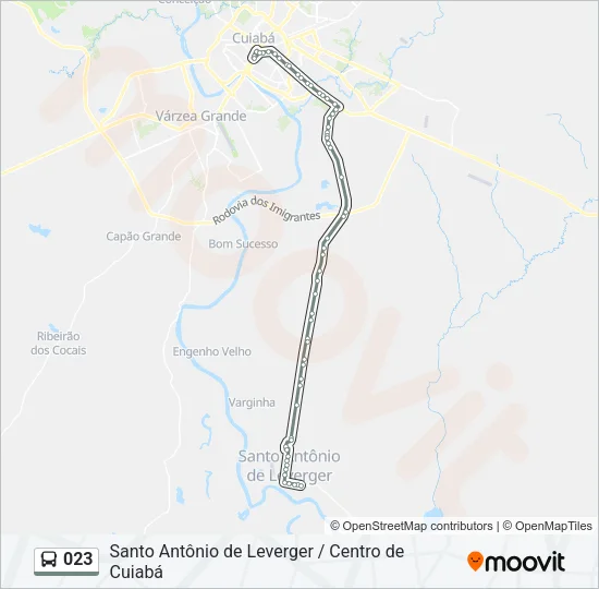 023 Bus Line Map