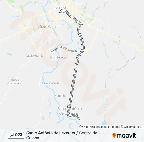 023 Bus Line Map