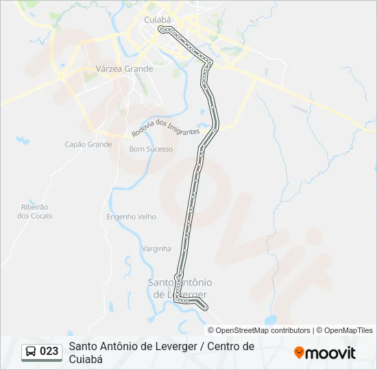 023 Bus Line Map