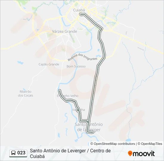 023 Bus Line Map