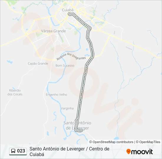 023 Bus Line Map