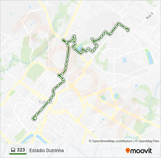 323 Bus Line Map