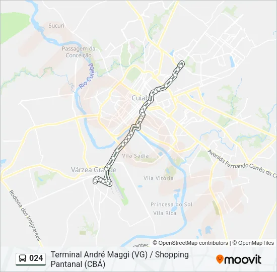 024 Bus Line Map