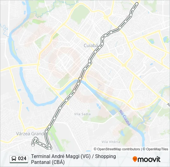 024 Bus Line Map