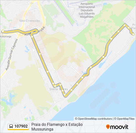 107902 bus Line Map