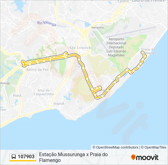 107903 Bus Line Map