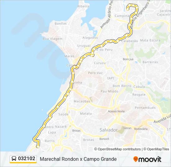 032102 Bus Line Map