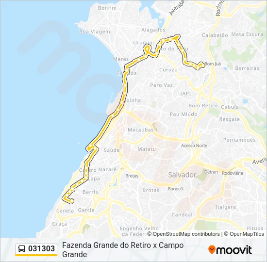 031303 Bus Line Map