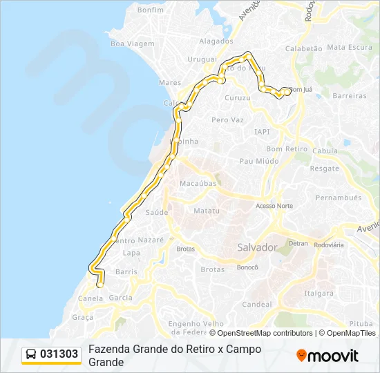 031303 Bus Line Map