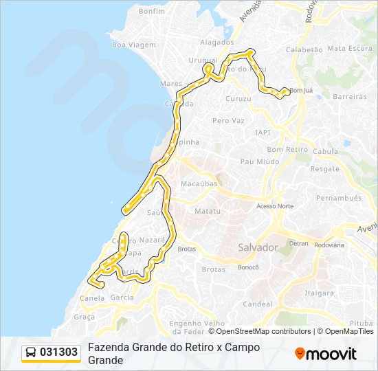 031303 Bus Line Map