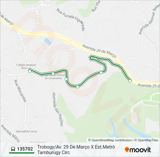 135702 Bus Line Map