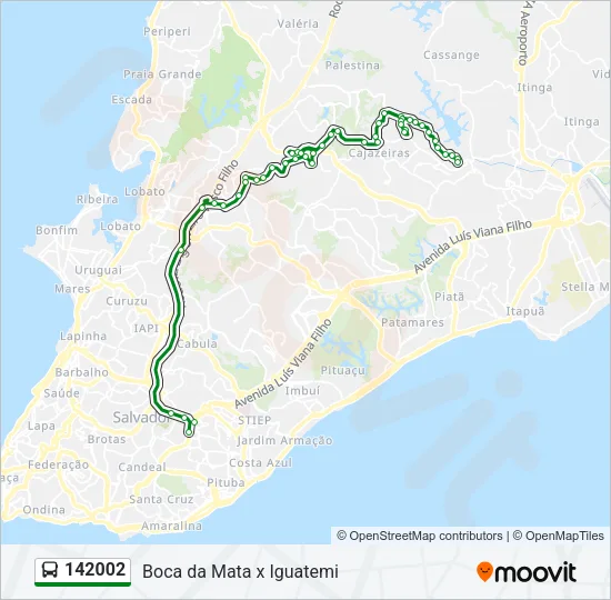 142002 Bus Line Map