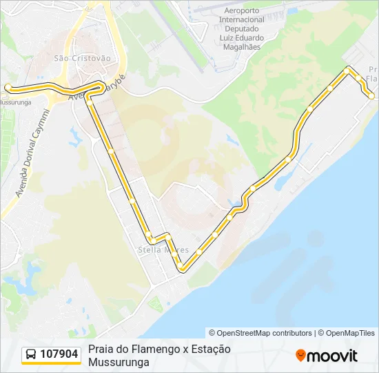 107904 Bus Line Map