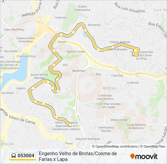 053004 Bus Line Map