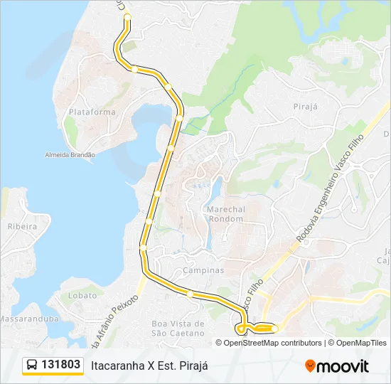 131803 Bus Line Map