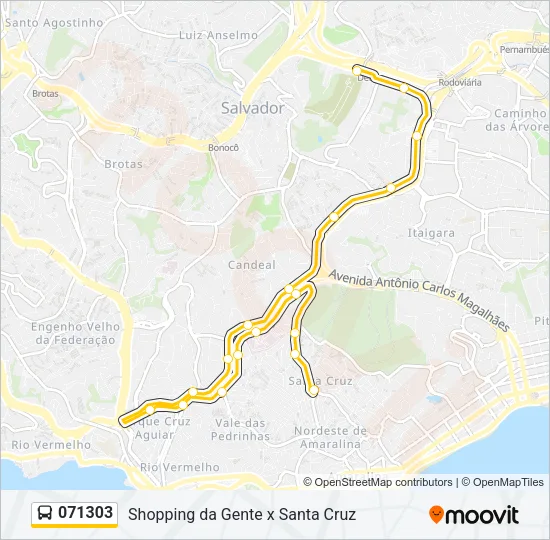 071303 Bus Line Map