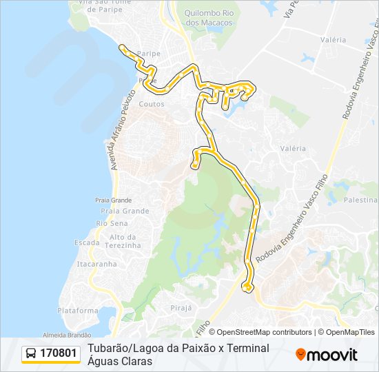 Mapa de 170801 de autobús