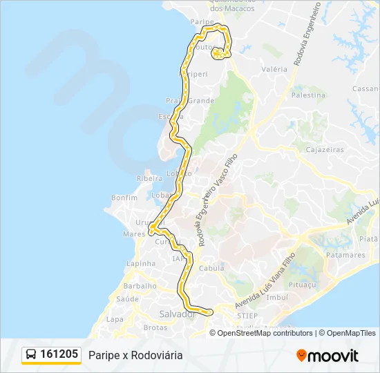 161205 Bus Line Map