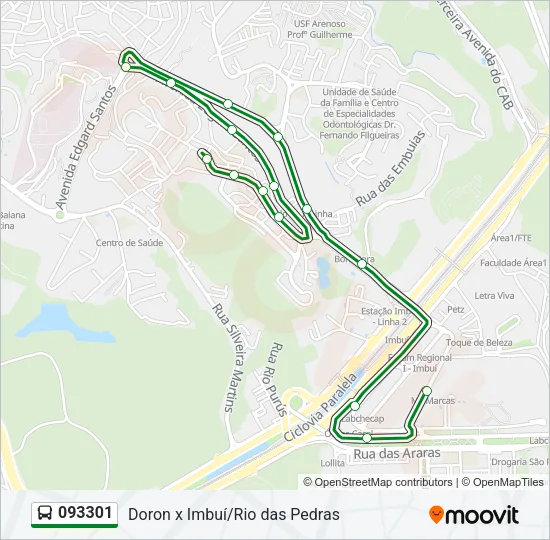 093301 Bus Line Map