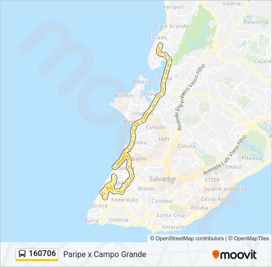 160706 Bus Line Map