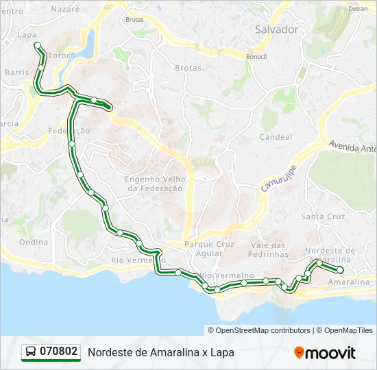 070802 Bus Line Map
