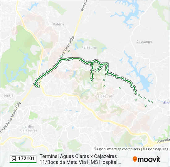 172101 Bus Line Map