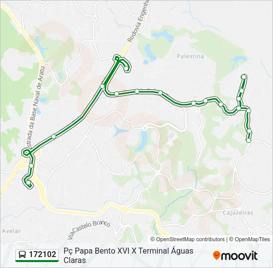 172102 Bus Line Map