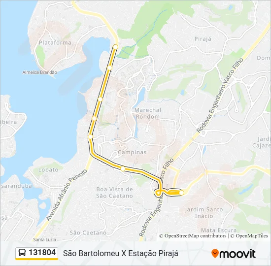 131804 Bus Line Map