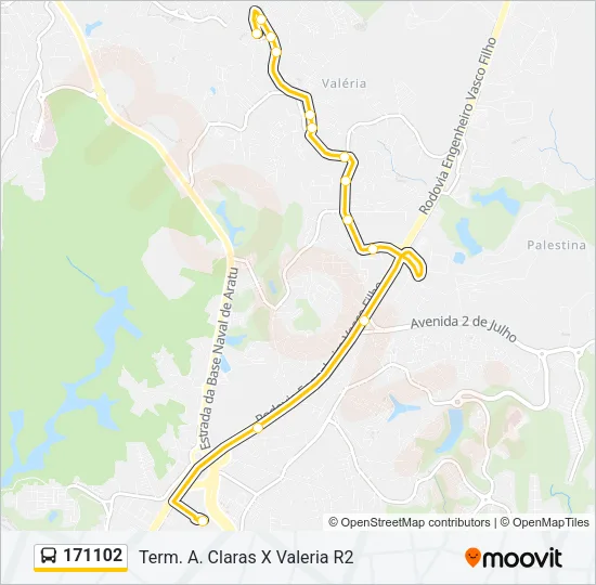 171102 Bus Line Map