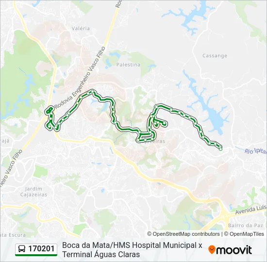 170201 Bus Line Map