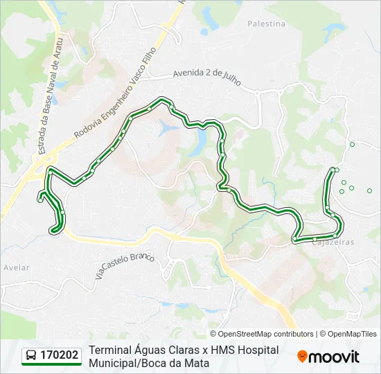 170202 Bus Line Map