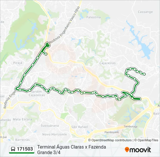 171503 Bus Line Map