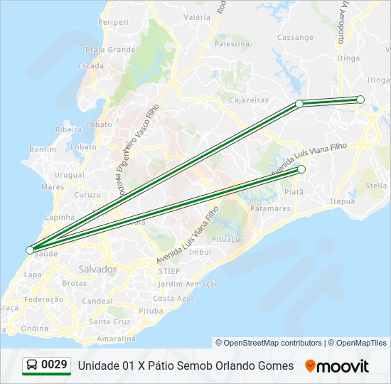 0029 Bus Line Map
