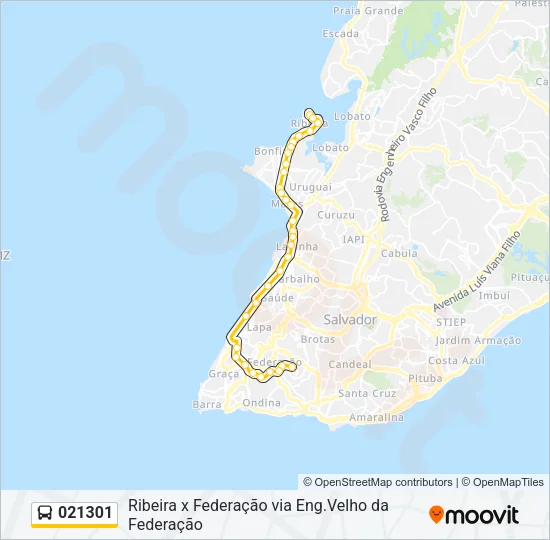 021301 Bus Line Map
