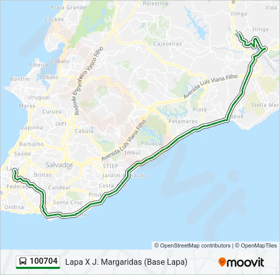 100704 Bus Line Map