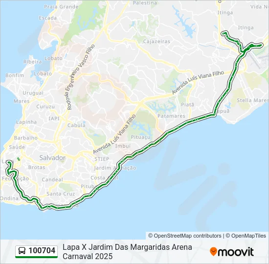 100704 Bus Line Map