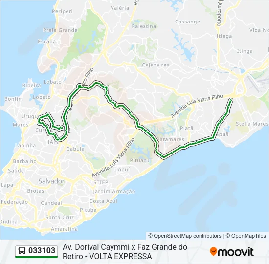 033103 Bus Line Map